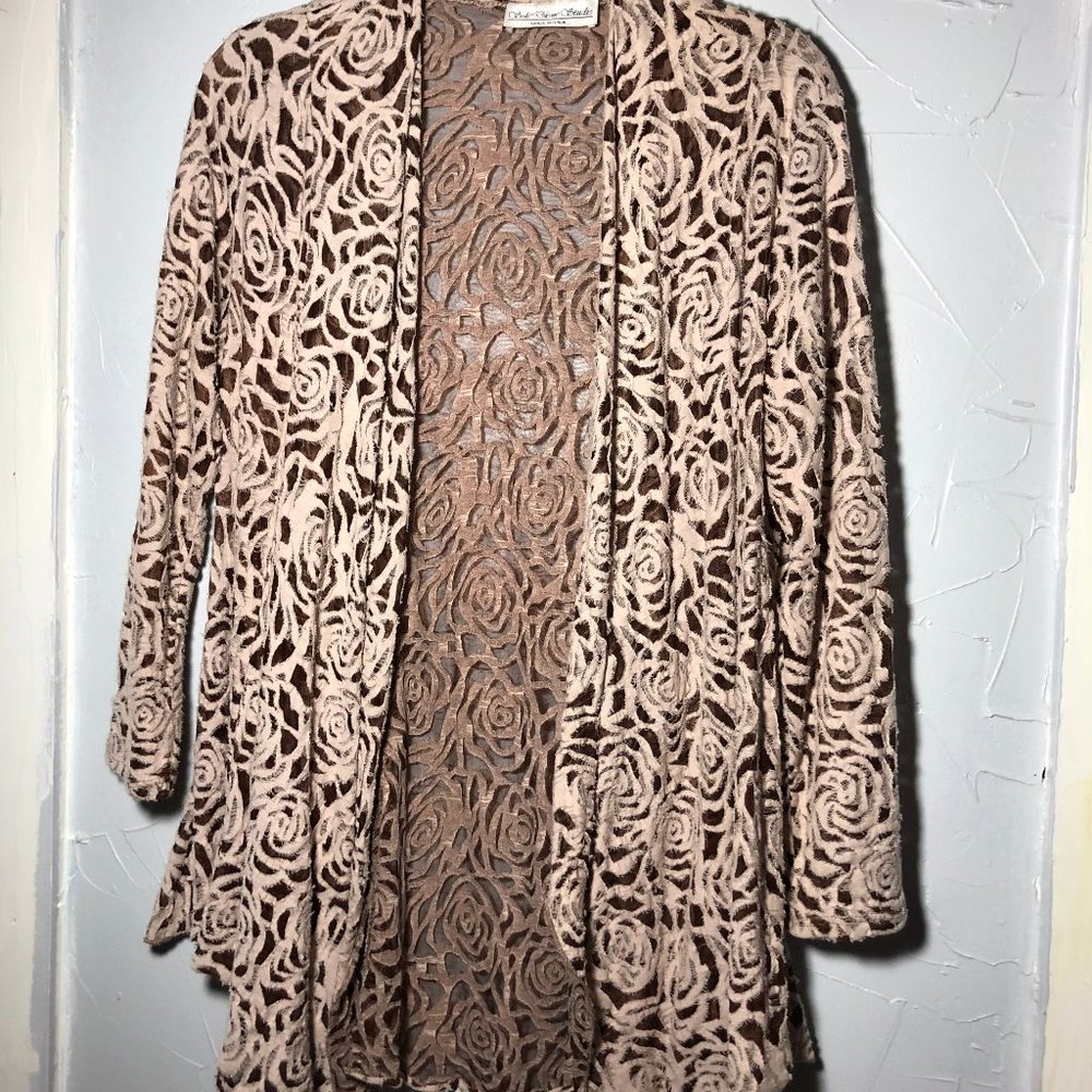 Sole Dione Studio Size S Floral Lace Cardigan